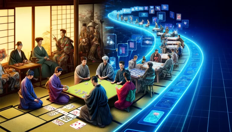 花札からデジタルプラットフォームへ： オンラインカジノにおける日本のカードゲームの進化
